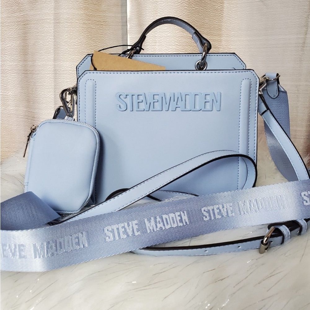 Steve Madden Bevelyn Bag- Light Blue